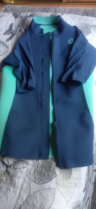 Neopreno Talla L Azul y Verde