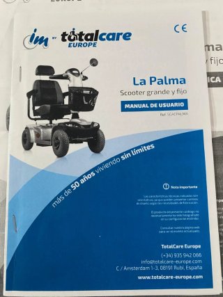 Moto movilidad reducida La Palma