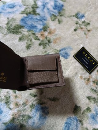 Portafoglio Gucci GG Monogram Beige e Marrone