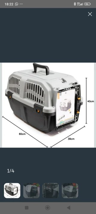 Transportín para mascotas Sofia