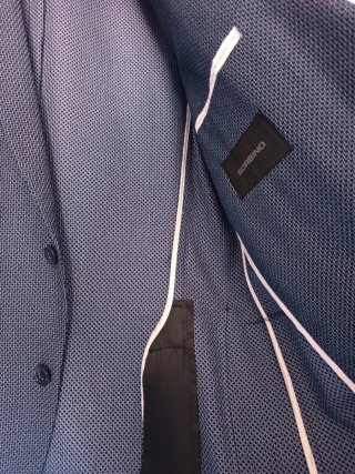 Giacca uomo blu