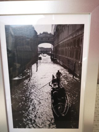 Stampa Fine Art "Venezia Limpido" BNW - Hahnemühle