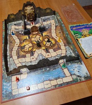 La Maldición del Idolo juego de mesa MB