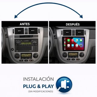 PANTALLA GPS CHEVROLET OPTRA BUICK EXCELLE CARPLAY