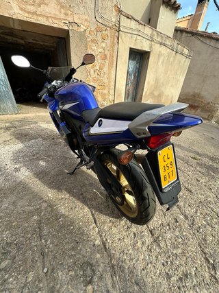 Yamaha TZR 50 Azul y Oro