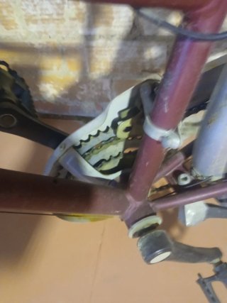 Bicicleta urbana con cesta