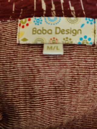 Camiseta Baba Design Asimétrica Talla M/ L