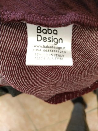 Camiseta Baba Design Asimétrica Talla M/ L
