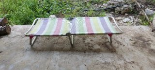 Silla de playa baja multicolor