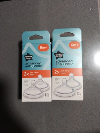Tetinas Tommee Tippee 6m+ Flujo Rápido (4 uds)