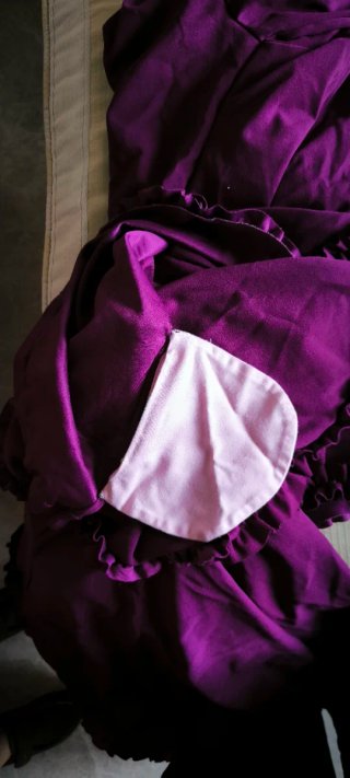 Vestido de gitana buganvilla