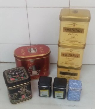 Conjunto 8 Cajas Metal