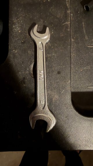 Llave fija 10/13 original bmw nueva