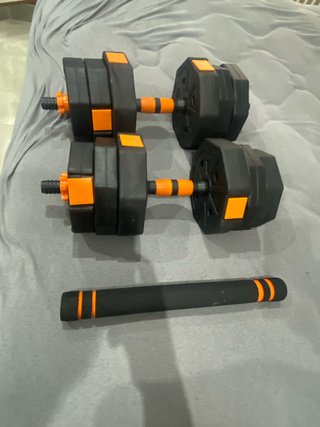 Mancuernas 20kg (Usadas 1 vez)