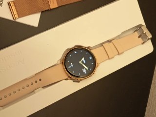 Smartwatch Redondo Dorado