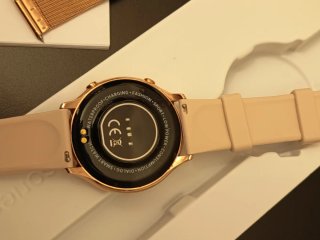 Smartwatch Redondo Dorado