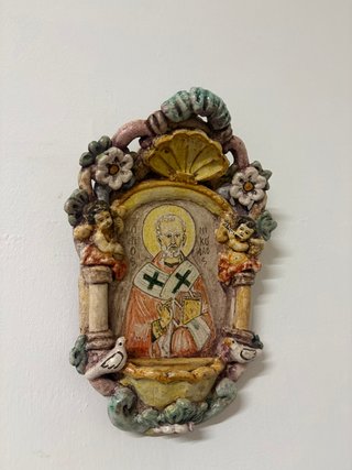 Acquasantiera San Nicola di Bari