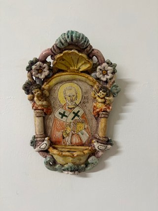 Acquasantiera San Nicola di Bari
