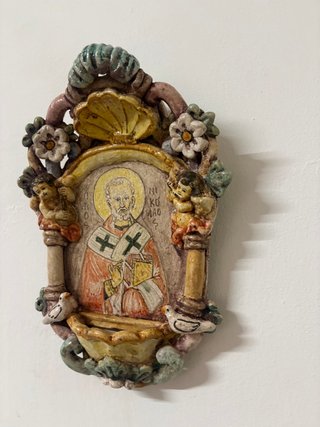 Acquasantiera San Nicola di Bari