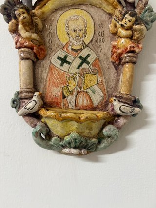 Acquasantiera San Nicola di Bari