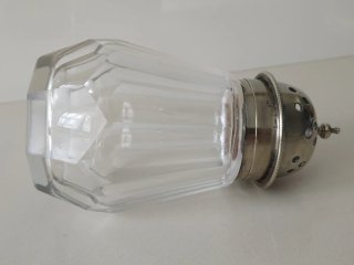 Dispensador vintage cristal y metal