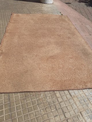 Alfombra grande beige 298x198 cm