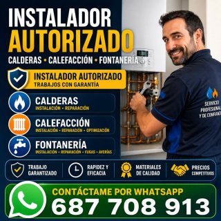 Instalador Autorizado Calderas y Fontanería