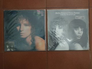 Vinilos Barbra Streisand y Donna Summer