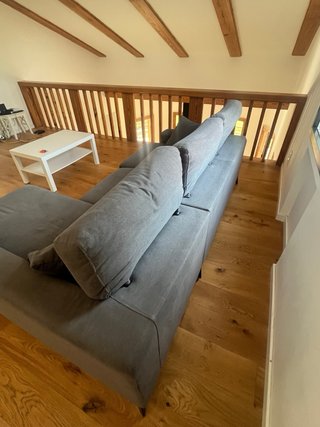 Sofá Chaise Longue Kenay Home Gris
