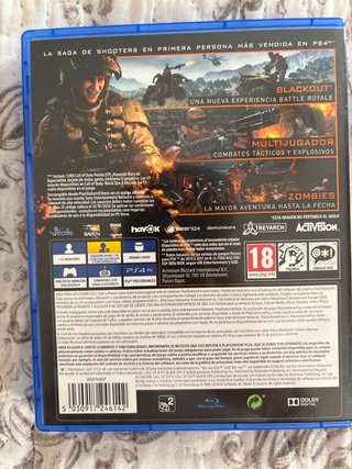 Call of Duty Black Ops 4 PS4