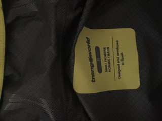 Chaqueta impermeable Trangoworld verde