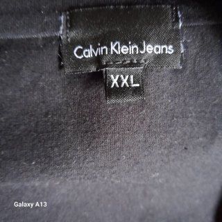 Maglietta Polo Calvin Klein Jeans XXL Nera