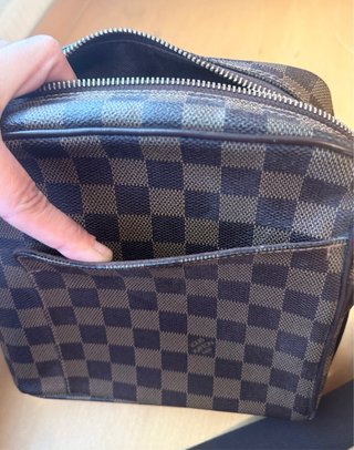 Bandolera original Louis Vuitton Damier Ebene