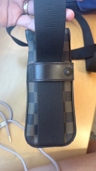Bandolera original Louis Vuitton Damier Ebene