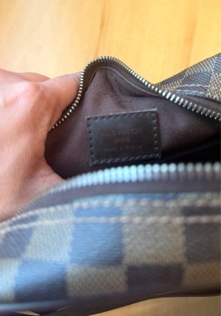 Bandolera original Louis Vuitton Damier Ebene