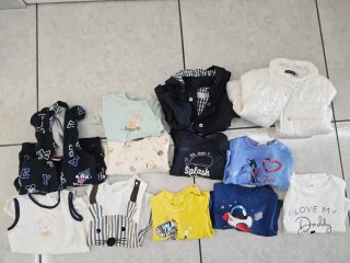 Lotto vestiti bimbo 68 cm