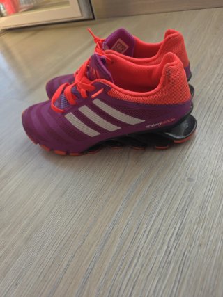 Zapatillas Adidas Springblade Morado Naranja