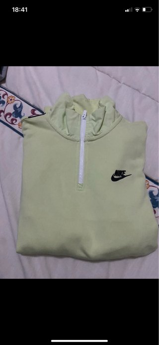 Chaqueta Nike Media Cremallera Verde