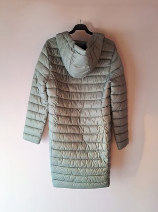 Chaqueta acolchada gris mujer