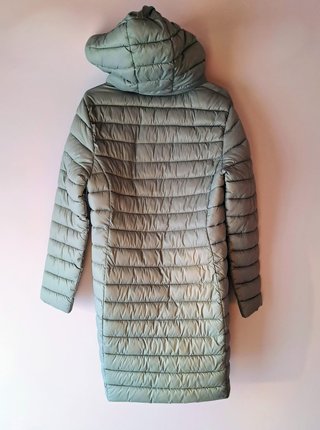 Chaqueta acolchada gris mujer