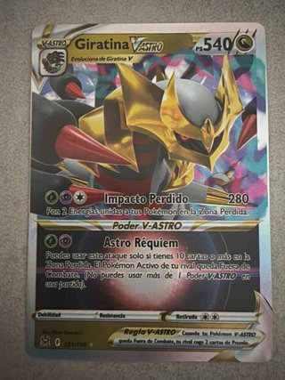 Carta Pokémon Giratina VASTRO 540 PS 131/196