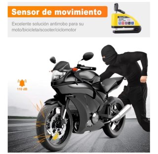 NUEVO Candado Alarma Disco Freno REAPP