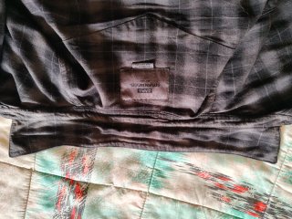 Camisa Zara cuadros gris y negro