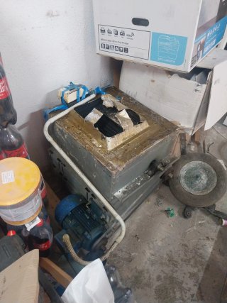 Motor campana industrial