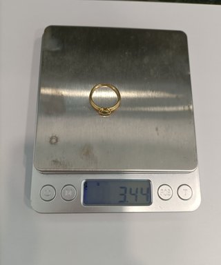 Anillo Oro 18k- 3,44gr