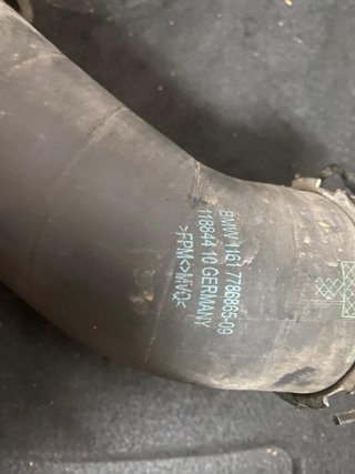 Tubo Admisión intercooler a turbo bmw e46 320d 150