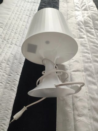 Lámpara de noche blanca
