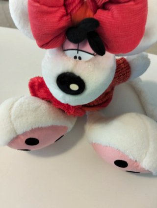 Peluche Diddlina con fiocco e maglioncino