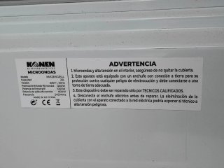 Microondas blanco KONEN