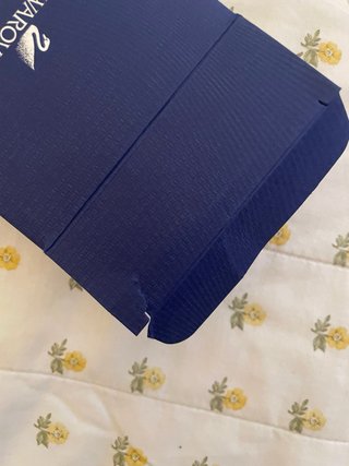 Scatola Swarovski vuota blu